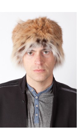 Lynx fur hat